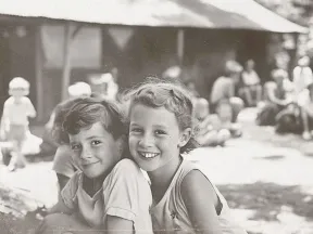 Children at 1949 Diabetes Camp
