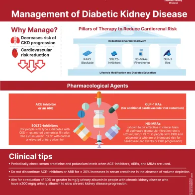Kidney Management Infographic