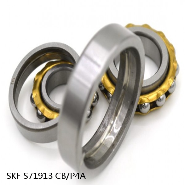 S71913 CB/P4A SKF High Speed Angular Contact Ball Bearings