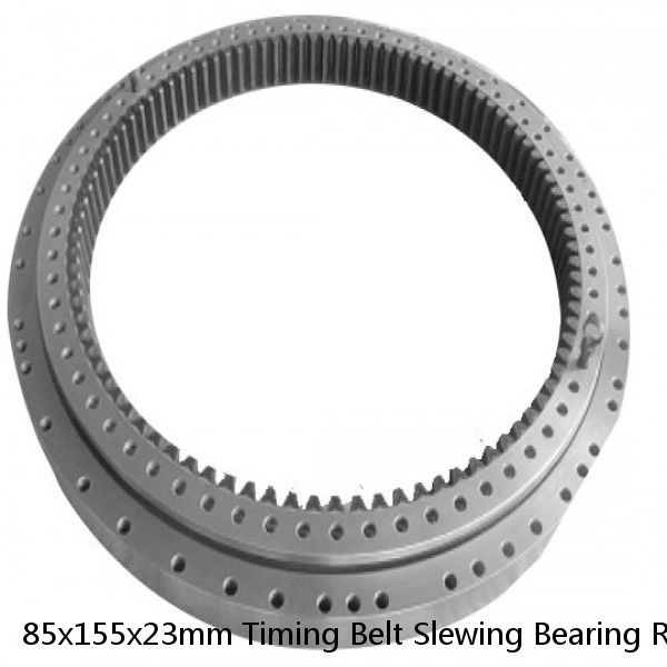 85x155x23mm Timing Belt Slewing Bearing RIG8523